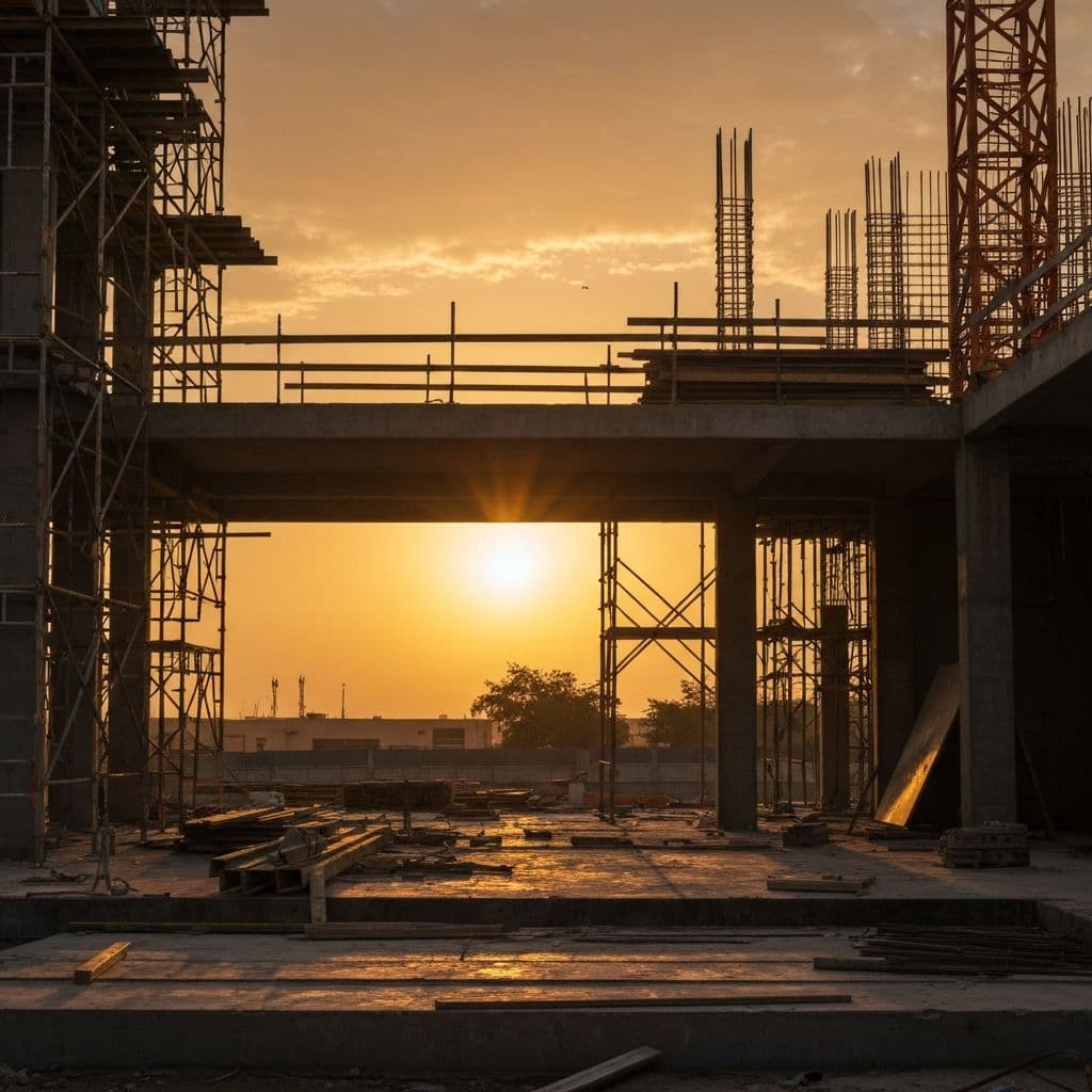 Chantier de construction